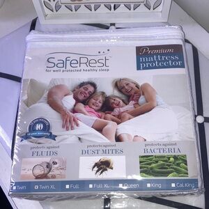 White Mattress Protector